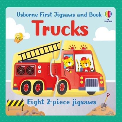 Usborne First Jigsaws and Book: Trucks, Abigail Wheatley - Paperback - 9781835405208