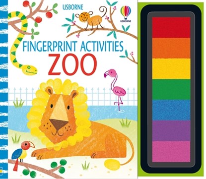 Fingerprint Activities Zoo, Fiona Watt - Paperback - 9781835405215