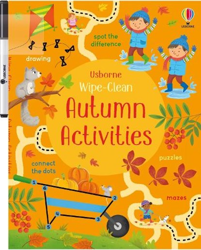 Wipe-Clean Autumn Activities, Kirsteen Robson - Paperback - 9781835408780