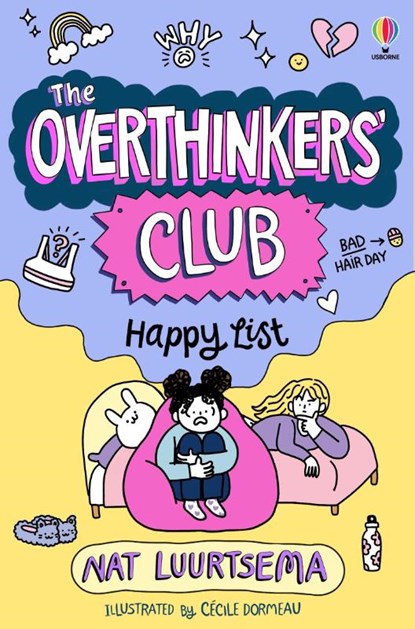 The Overthinkers' Club: Happy List, Nat Luurtsema - Paperback - 9781835409978