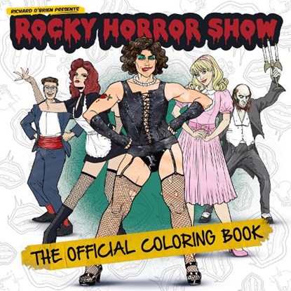 Rocky Horror Show: The Official Coloring Book, Titan Books - Paperback - 9781835411353