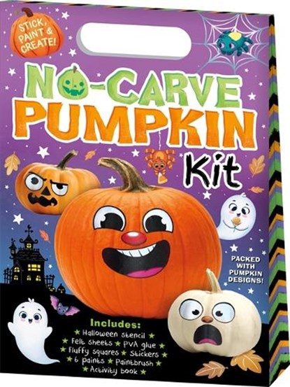 No-Carve Pumpkin Kit, Igloo Books Ltd - Paperback - 9781835449264