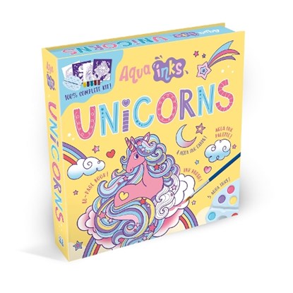 Aqua Inks Unicorns, Connie Isaacs - Paperback - 9781835550144