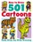 How to Draw 501 Cartoons, Nat Lambert - Paperback - 9781835551806