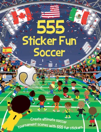 555 Sticker Fun - Soccer, Susan Mayes - Paperback - 9781835554616