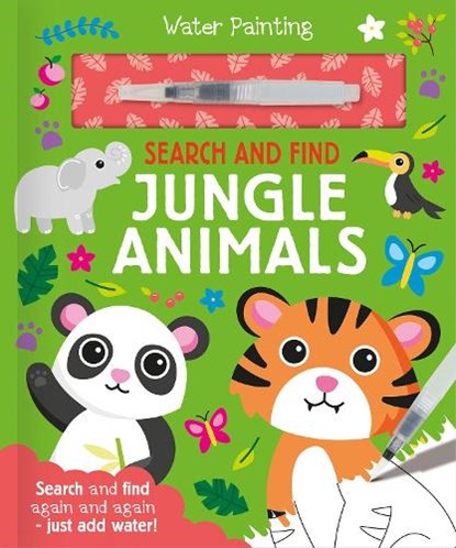 Search and Find Jungle Animals, Georgie Taylor - Gebonden - 9781835555132