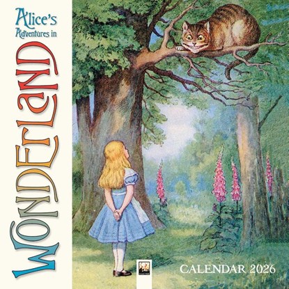 Alice's Adventures in Wonderland Wall Calendar 2026 (Art Calendar), Tree Flame - Paperback - 9781835623121
