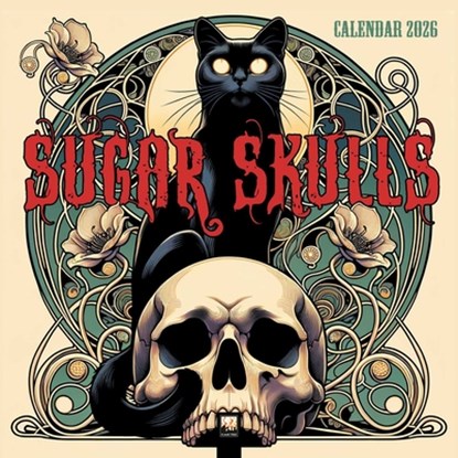 Sugar Skulls Wall Calendar 2026 (Art Calendar), Flame Tree Studio - Paperback - 9781835623237