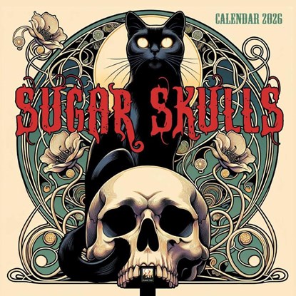 Sugar Skulls Wall Calendar 2026 (Art Calendar), Tree Flame - Paperback - 9781835623237