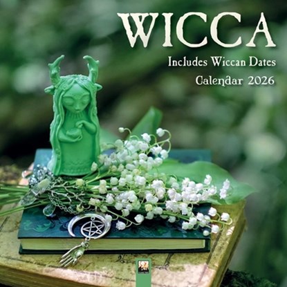 Wicca Wall Calendar 2026 (Art Calendar), Tree Flame - Paperback - 9781835623244