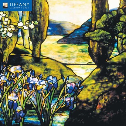 Tiffany Wall Calendar 2026 (Art Calendar), Tree Flame - Paperback - 9781835623428
