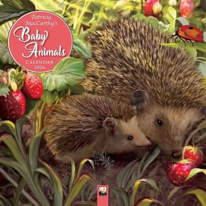 Patricia MacCarthy's Baby Animals Wall Calendar 2026 (Art Calendar), Tree Flame - Paperback - 9781835623558