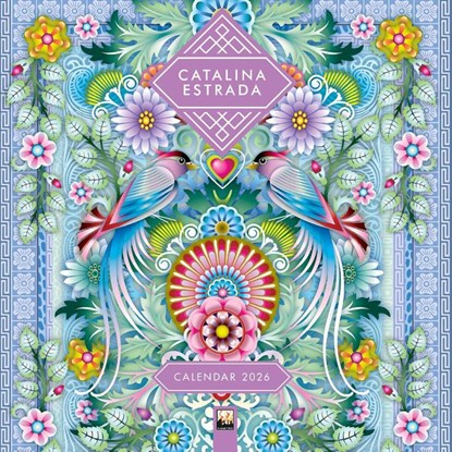 Catalina Estrada Wall Calendar 2026 (Art Calendar), Tree Flame - Paperback - 9781835623596
