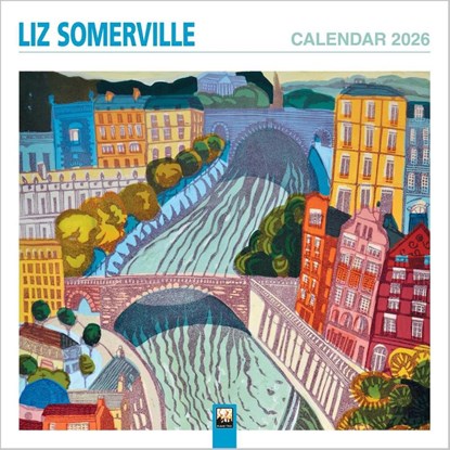 Liz Somerville Wall Calendar 2026 (Art Calendar), Tree Flame - Paperback - 9781835623626