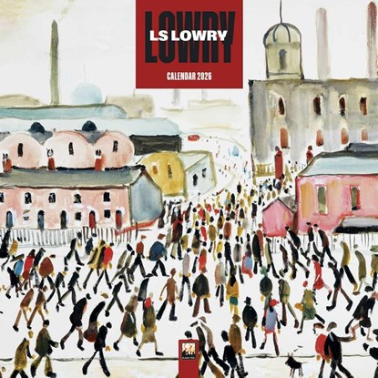 L.S. Lowry Wall Calendar 2026 (Art Calendar), Tree Flame - Paperback - 9781835623930
