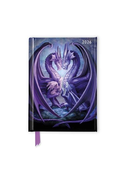 Anne Stokes: Raising Dragons 2026 Luxury Pocket Diary Planner - Week to View, Flame Tree Publishing - Gebonden - 9781835624739