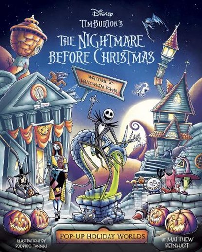 Disney Tim Burton's The Nightmare Before Christmas - Pop-Up Holiday Worlds, Walt Disney - Gebonden - 9781835870396