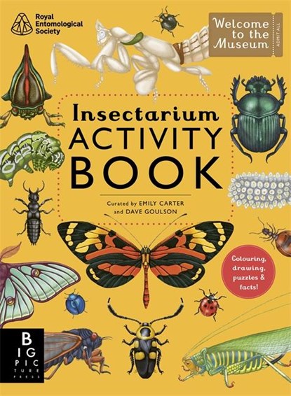 Insectarium Activity Book, Dave Goulson - Paperback - 9781835873328