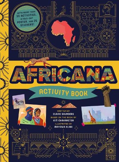 Africana Activity Book, Claire Saunders ; Kim Chakanetsa - Paperback - 9781836000730
