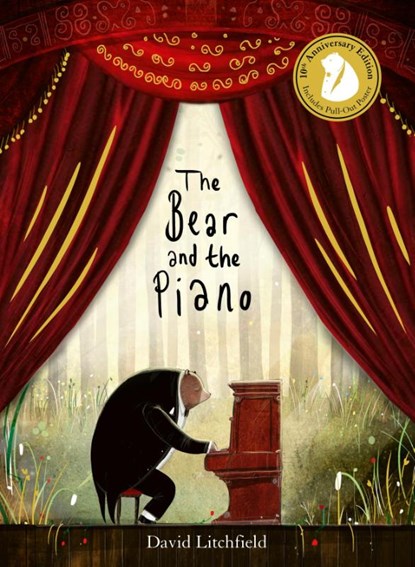 The Bear and the Piano 10th Anniversary, David Litchfield - Paperback - 9781836004134