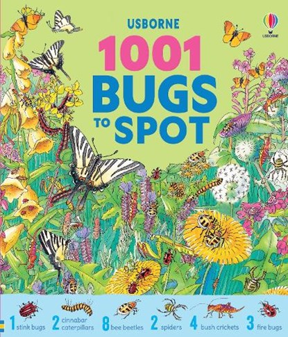 1001 Bugs to Spot, Emma Helbrough - Gebonden - 9781836041931