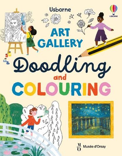 Art Gallery Doodling and Colouring, Rosie Dickins - Paperback - 9781836042310