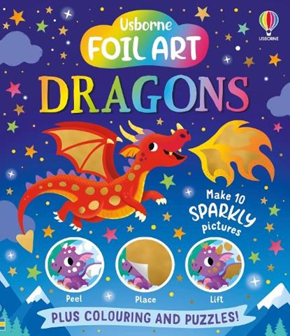 Foil Art - Dragons, Rosie Dickins - Paperback - 9781836046400