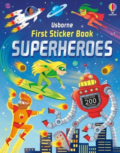 First Sticker Book Superheroes, Kate Nolan - Paperback - 9781836050575