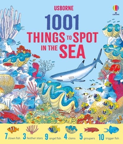 1001 Things to Spot in the Sea, Katie Daynes - Gebonden - 9781836050698