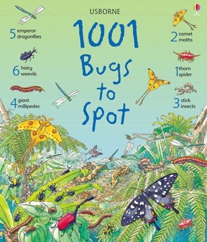 1001 Bugs to Spot, Emma Helbrough - Gebonden - 9781836050704