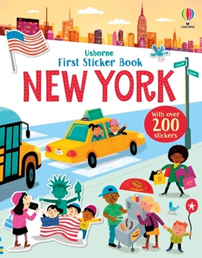 First Sticker Book New York, James MacLaine - Paperback - 9781836052036
