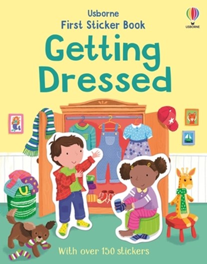 First Sticker Book Getting Dressed, Jessica Greenwell - Paperback - 9781836052999