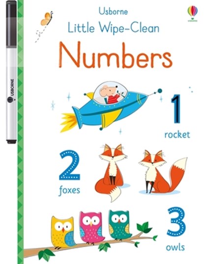 Little Wipe-Clean Numbers, Felicity Brooks - Paperback - 9781836053422