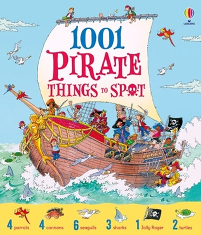 1001 Pirate Things to Spot, Rob Lloyd Jones - Gebonden - 9781836053569