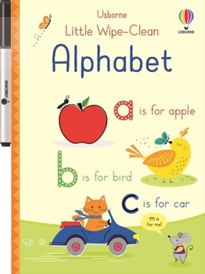 Little Wipe-Clean Alphabet, Felicity Brooks - Paperback - 9781836053828