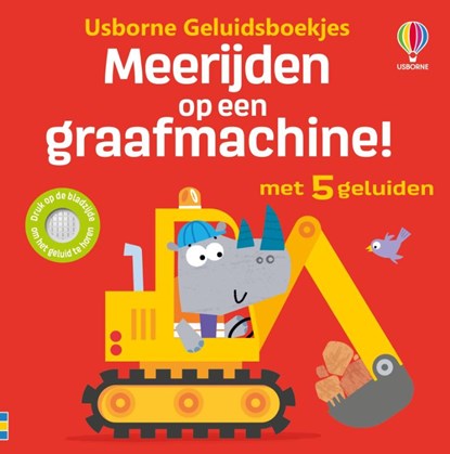 Meerijden op een graafmachine!, niet bekend - Gebonden - 9781836061069