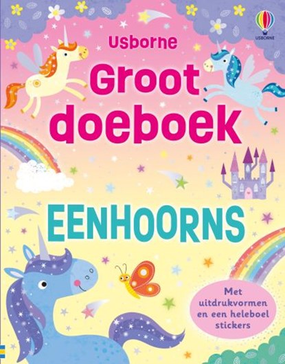 Groot doeboek Eenhoorns, niet bekend - Paperback - 9781836069355
