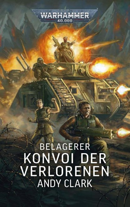 Warhammer 40.000 - Belagerer, Andy Clark - Paperback - 9781836093510