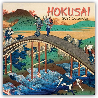 Hokusai 2026 - 16-Monatskalender, The Gifted - Paperback - 9781836224549