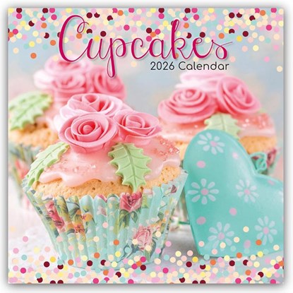 Cupcakes 2026 - 16-Monatskalender, The Gifted - Paperback - 9781836225065