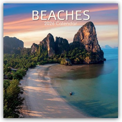 Beaches - Traumstrände 2026 - 16-Monatskalender, Gifted Stationery Co. Ltd - Paperback - 9781836225812