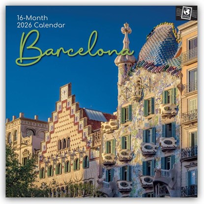 Barcelona 2026 - 16-Monatskalender, Gifted Stationery Co. Ltd - Paperback - 9781836225966