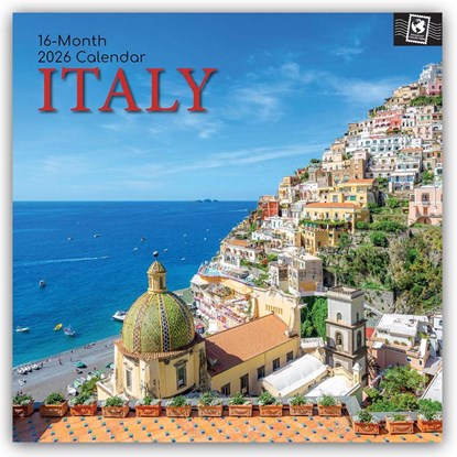 Italy - Italien 2026 - 16-Monatskalender, The Gifted - Paperback - 9781836226048