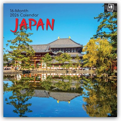 Japan 2026 - 16-Monatskalender, Gifted Stationery Co. Ltd - Paperback - 9781836226055
