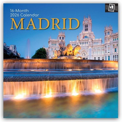 Madrid 2026 - 16-Monatskalender, Gifted Stationery Co. Ltd - Paperback - 9781836226086