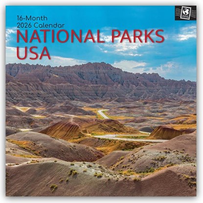 National Parks USA 2026 - 16-Monatskalender, Gifted Stationery Co. Ltd - Paperback - 9781836226116