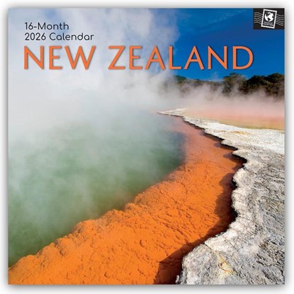 New Zealand - Neuseeland 2026 - 16-Monatskalender, The Gifted - Paperback - 9781836226147