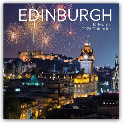 Edinburgh 2026 - 16-Monatskalender, The Gifted - Paperback - 9781836226505