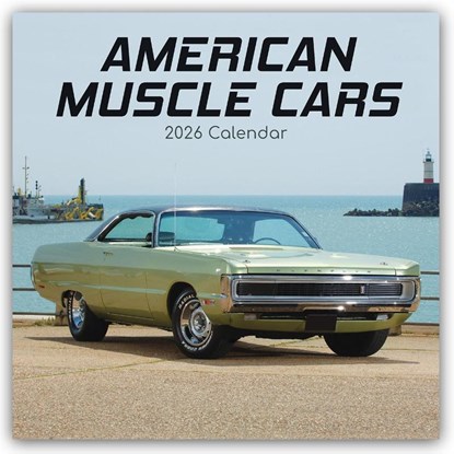 American Muscle Cars - Amerikanische Muscle-Cars 2026 - 16-Monatskalender, Gifted Stationery - Paperback - 9781836227007