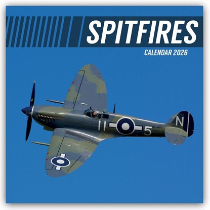 Spitfires - Spitfire 2026 - 16-Monatskalender, Gifted Stationery Co. Ltd - Paperback - 9781836227120